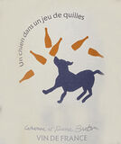 CP Breton Un chien dans un jeu de quilles Pinot d Aunis