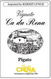 Punta Crena Pigato Vigneto Ca da Rena