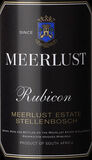 Meerlust Stellenbosch Rubicon Red