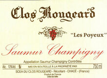 Clos Rougeard Les Poyeux Saumur Champigny
