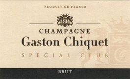 Gaston Chiquet Special Club Champagne