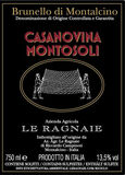 Le Ragnaie Casanovina Montosoli Brunello di Montalcino