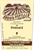 Overnoy Crinquand Arbois Pupillin Ploussard Chardonnay