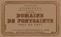 Domaine De Fontsainte Gris De Gris Rose
