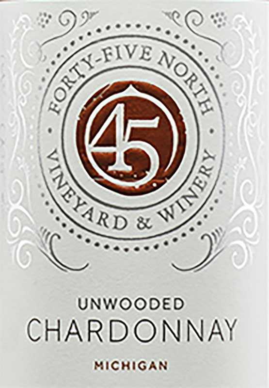 45 North UW Chardonnay