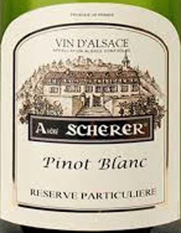 A Scherer Pinot Blanc