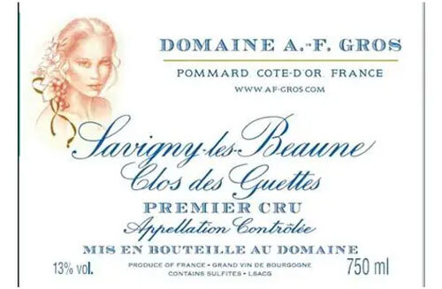 AF Gros Savigny les Beaune 1er Cru Clos Des Guettes