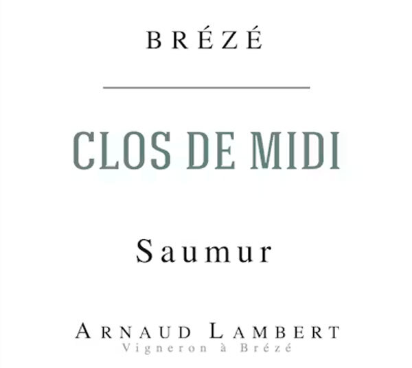 Arnaud Lambert Clos de Midi Saumur