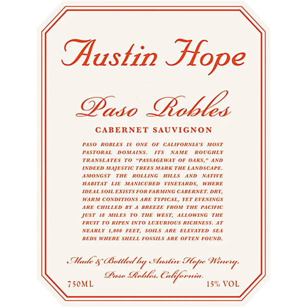 Austin Hope Cabernet Sauvignon