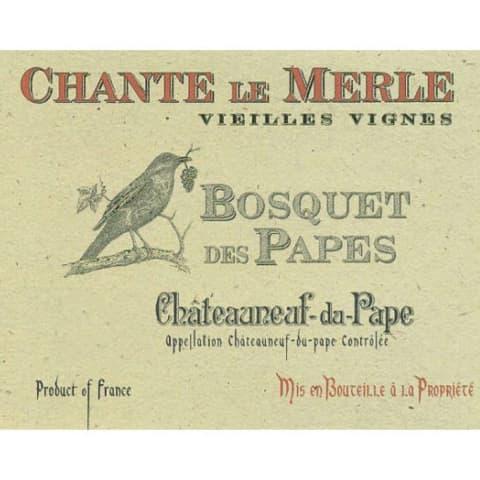 Bosquet des Papes Chante Le Merle