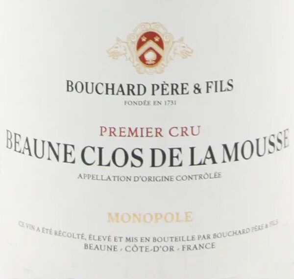 Bouchard Pere Fils Beaune Clos de la Mousse Monopole