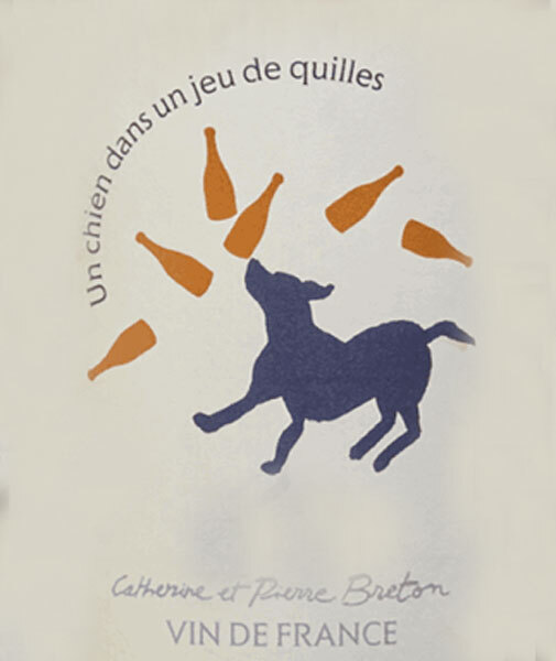 CP Breton Un chien dans un jeu de quilles Pinot d Aunis