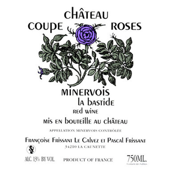 Chateau Coupe Roses Bastide Minervois Red