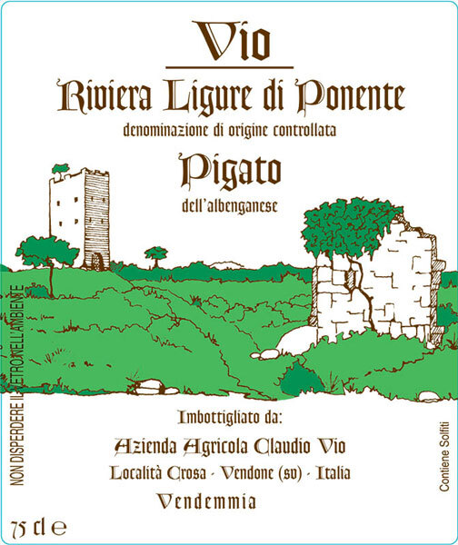 Claudio Vio Riviera Ligure di Ponente Pigato
