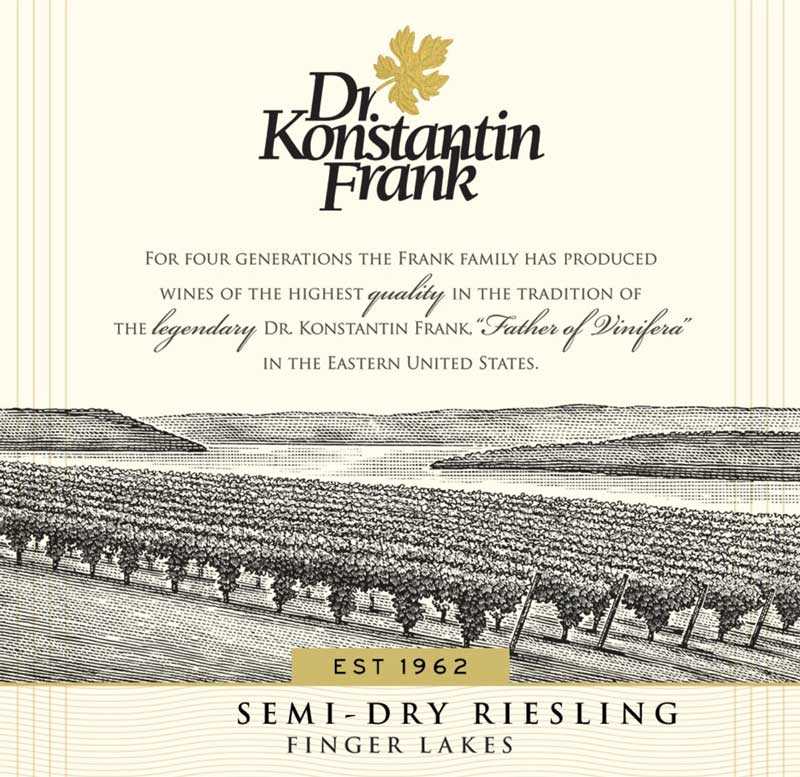 Constantin Frank Semi Dry Riesling