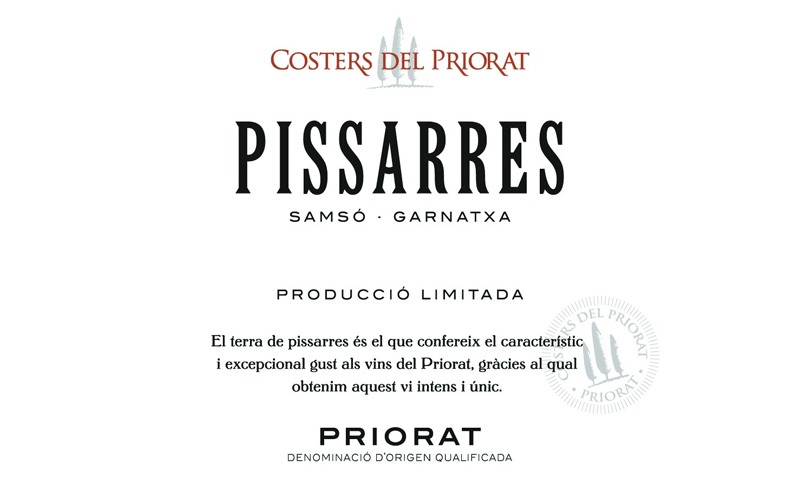 Costers del Priorat Pissarres