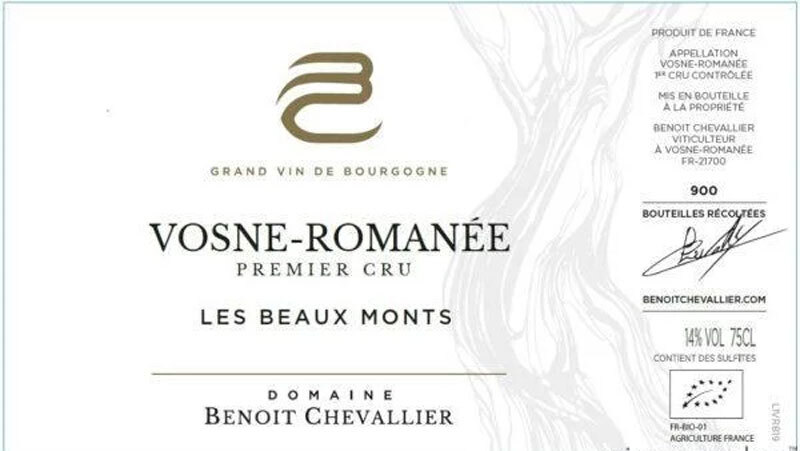 Domaine Benoit Chevallier Les Beaux Monts Vosne Romanee