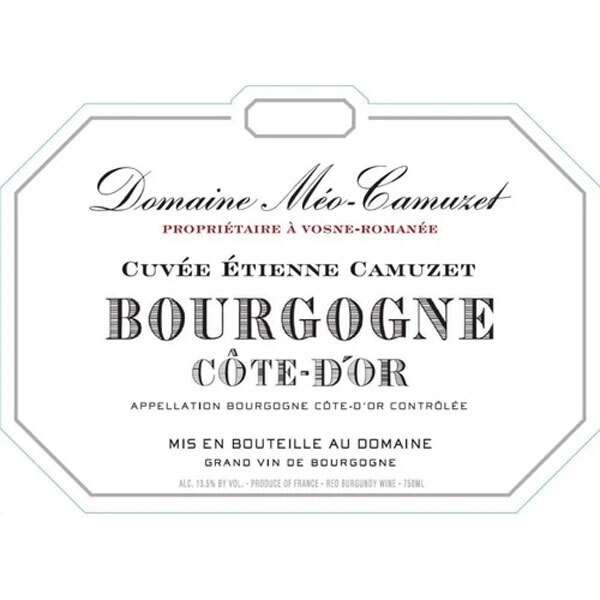 Domaine Meo Camuzet Cuvee Etienne Borgogne