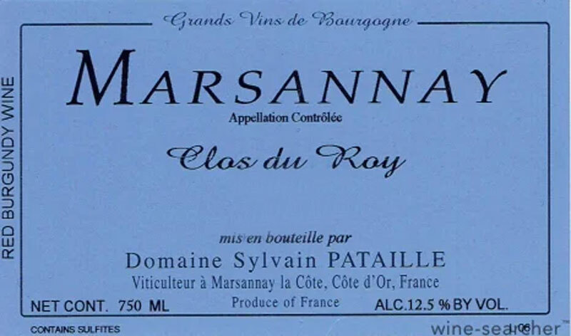 Domaine Pataille Clos du Roy Marsannay Rouge