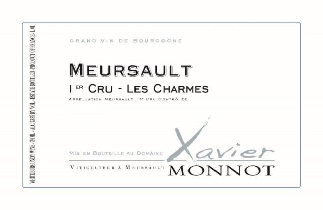 Domaine Xavier Monnot Meursault 1er Cru Les Charmes
