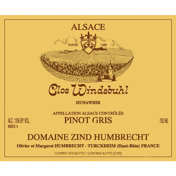 Domaine Zind Humbrecht Clos Windsbuhl Pinot Gris
