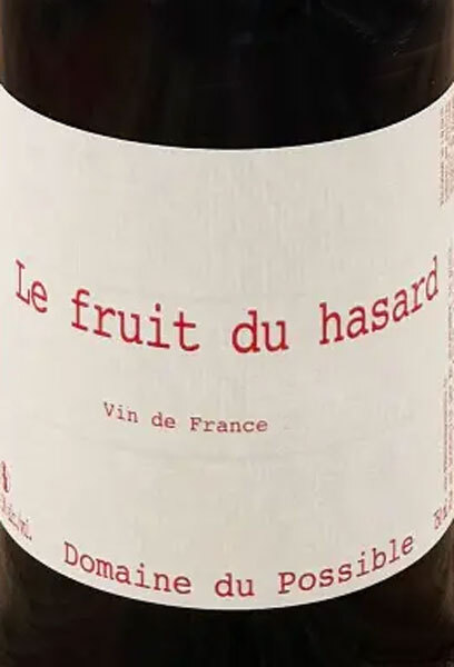 Domaine du Possible Le Fruit du Hasard Rouge