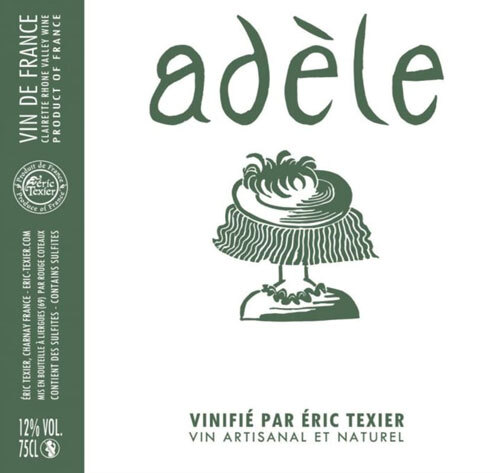 Eric Texier Adele Vin de France Blanc