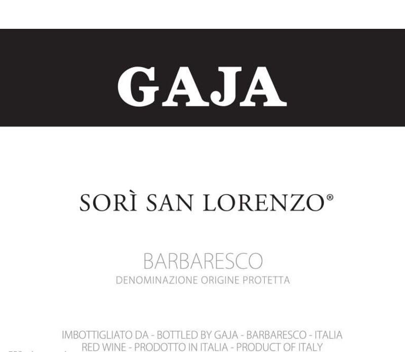 Gaja Sori San Lorenzo Barbaresco