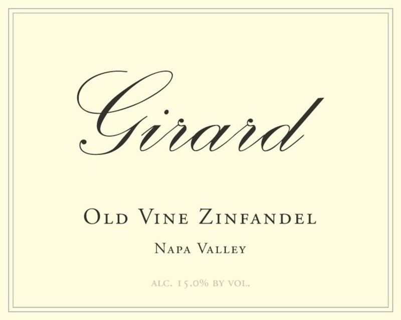 Girard Napa Old Vine Zinfandel