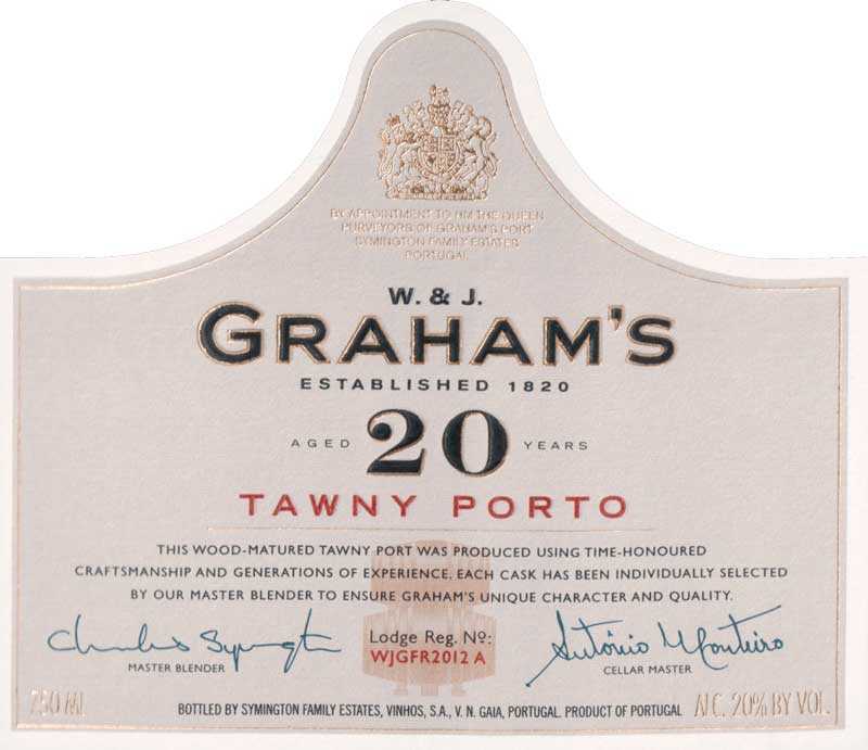 Grahams 20 Year Tawny