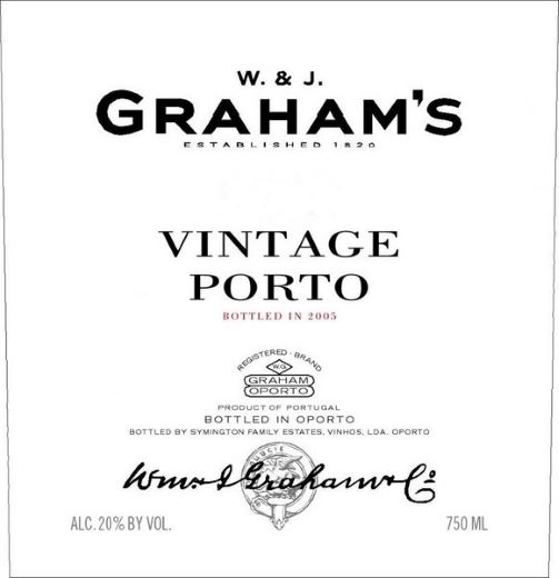 Grahams Vintage Port