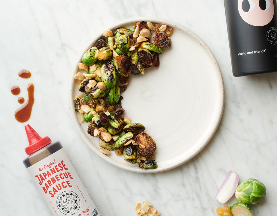 Barbecue Brussels Sprouts