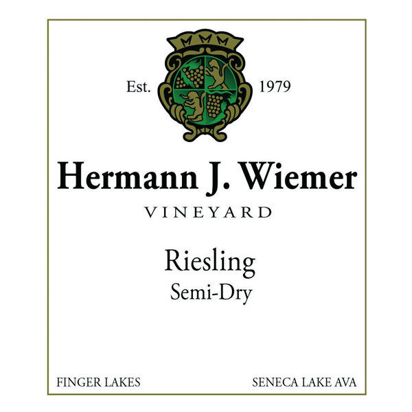 Hermann J Wiemer Riesling Semi Dry