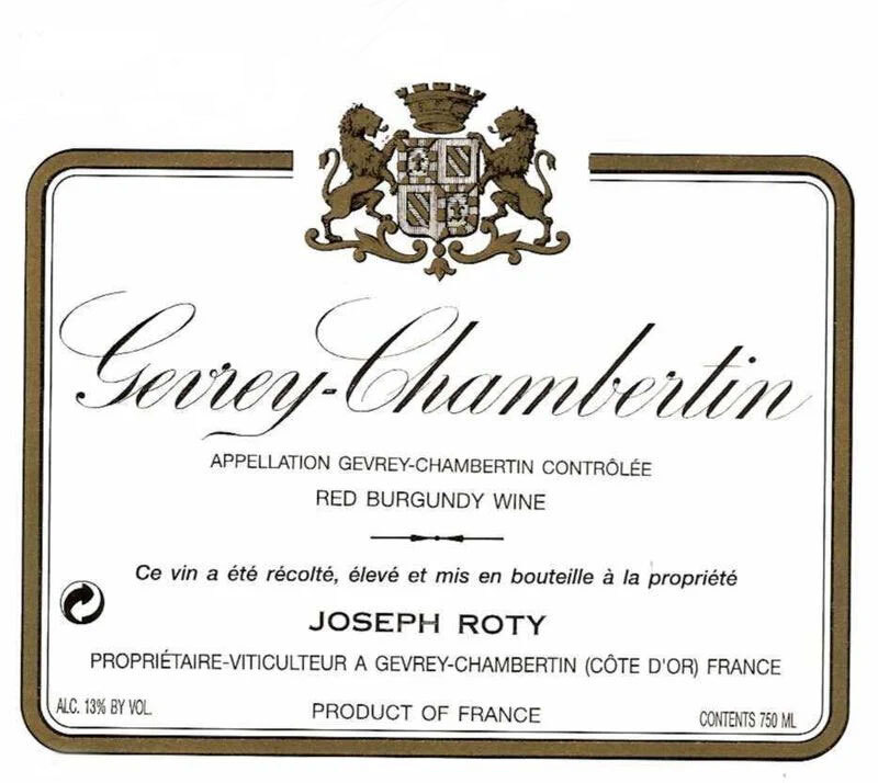 Joseph Roty Gevrey Chambertin