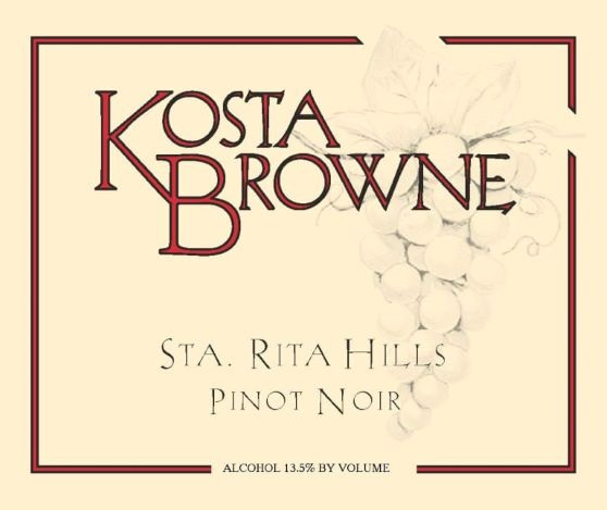 Kosta Browne Santa Rita Hills Pinot