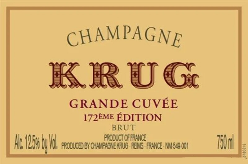 Krug Grande Cuvee 172nd