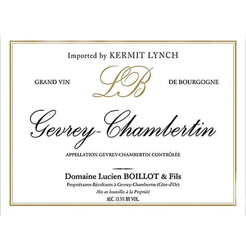 Lucien Boillot Gevrey Chambertin