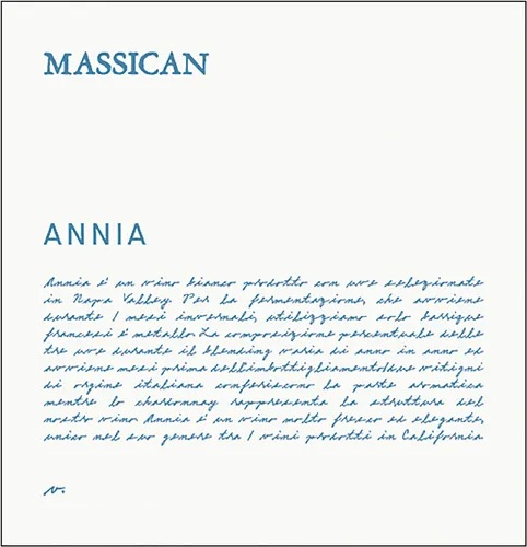 Massican Annia