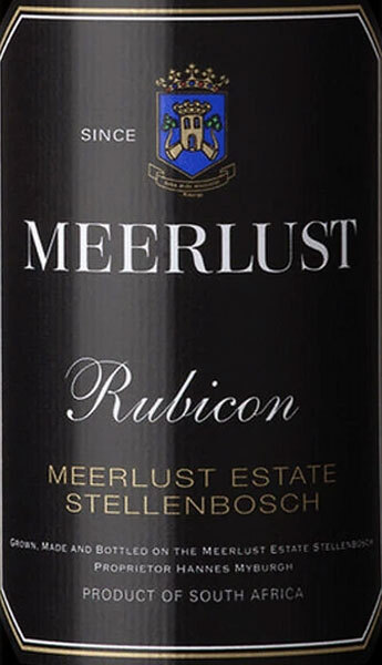 Meerlust Stellenbosch Rubicon Red