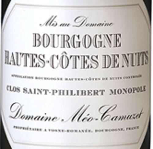 Meo Camuzet Hautes Cotes De Nuits Clos Saint Philibert Monopole