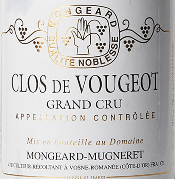 Mongeard Mugneret Close de Vougeot Grand Cru
