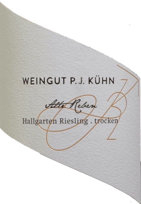 PJ Kuhn Hallgarten Riesling