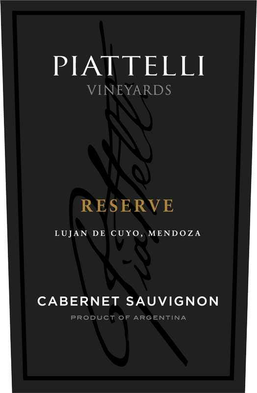 Piattelli Cabernet Reserve