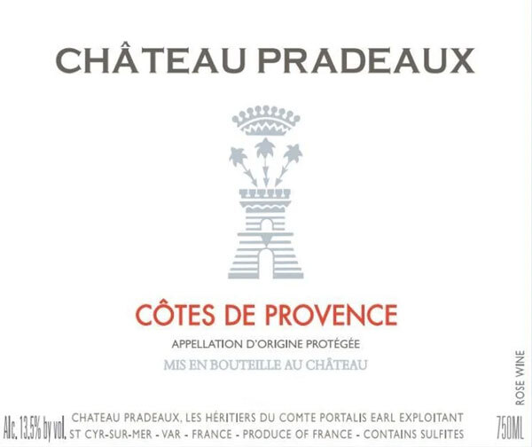 Pradeaux Cotes de Provence Rose