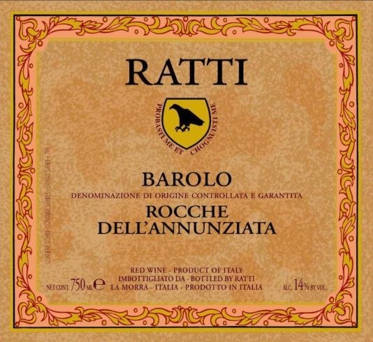 Renato Ratti Barolo Rocche Dell Annunziata