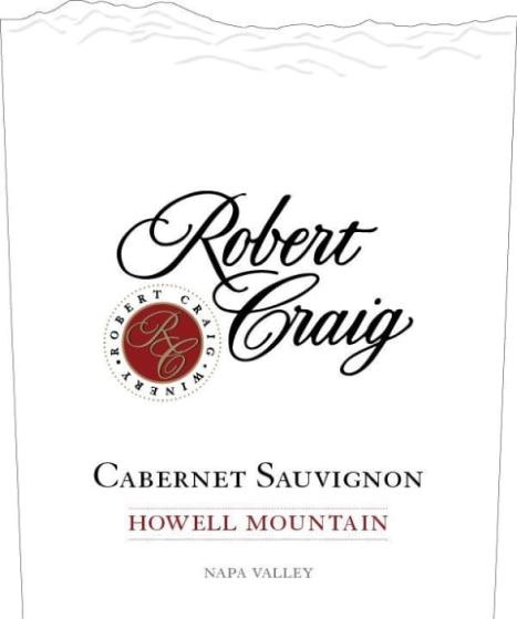 Robert Craig Howell Mountain Cabernet