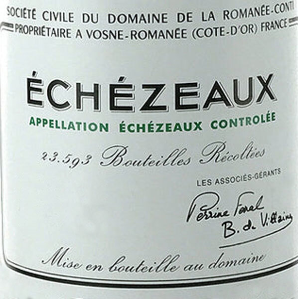 Romanee Conti Echezeaux Grand Cru