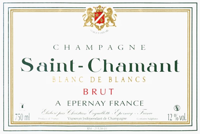 Saint Chamant Brut Blanc de Blanc