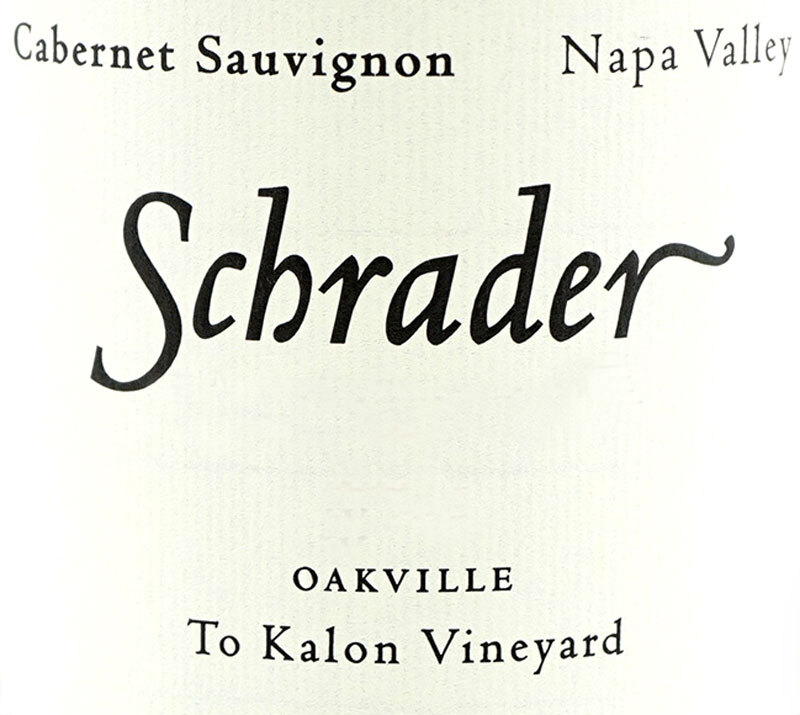 Schrader To Kalon Cabernet Sauvignon