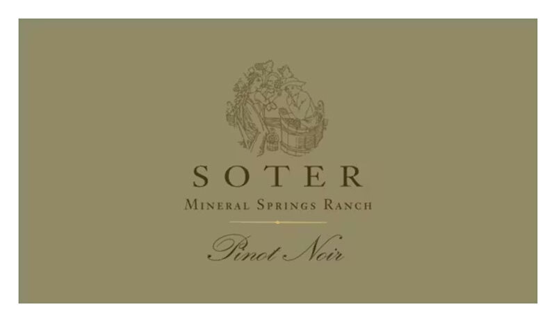 Soter Vineyards Mineral Springs Ranch Pinot Noir